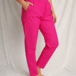 Comfortable Straight Cut Cotton Pant