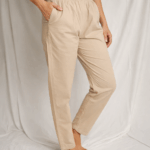 Comfortable Straight Cut Cotton Pant