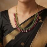 Royal Ruby & Emerald Designer Necklace Set