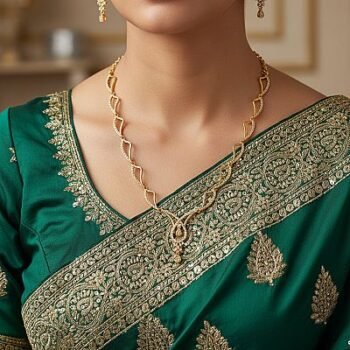 Trendy American Diamond Necklace Set