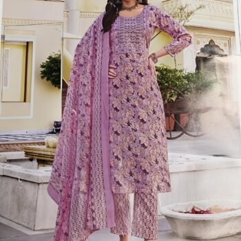 Elegant Readymade Printed Chudidhar Set