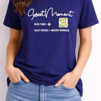 Short Trendy T-Shirt for Women