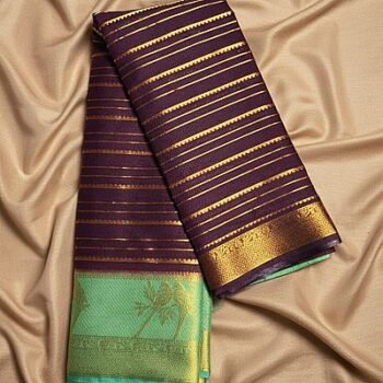 Premium Mysore Silk Saree –with Rich Zari Elegance