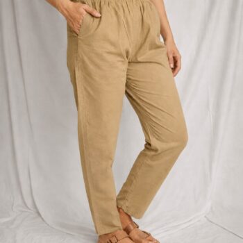 Comfortable Straight Cut Cotton Pant