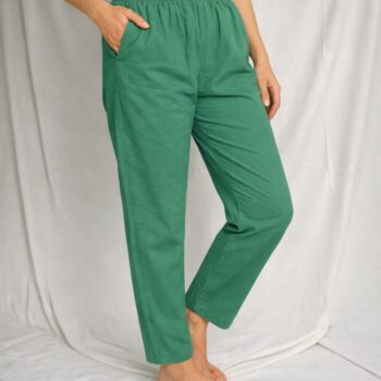 Comfortable Straight Cut Cotton Pant