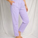Comfortable Straight Cut Cotton Pant