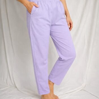 Comfortable Straight Cut Cotton Pant