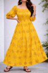 👗 Trendy Cotton Gown – Light, Breezy & Beautiful