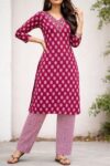Chic & Comfortable Cotton Kurta Set