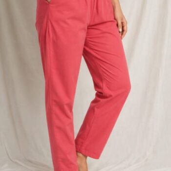 Comfortable Straight Cut Cotton Pant