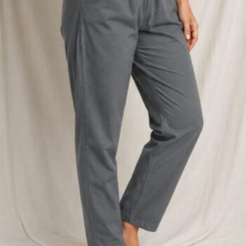 Comfortable Straight Cut Cotton Pant